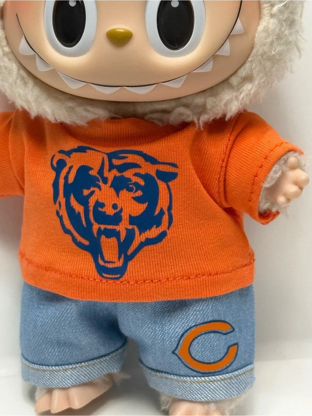 Bears Labubu 2pc outfit Chicago